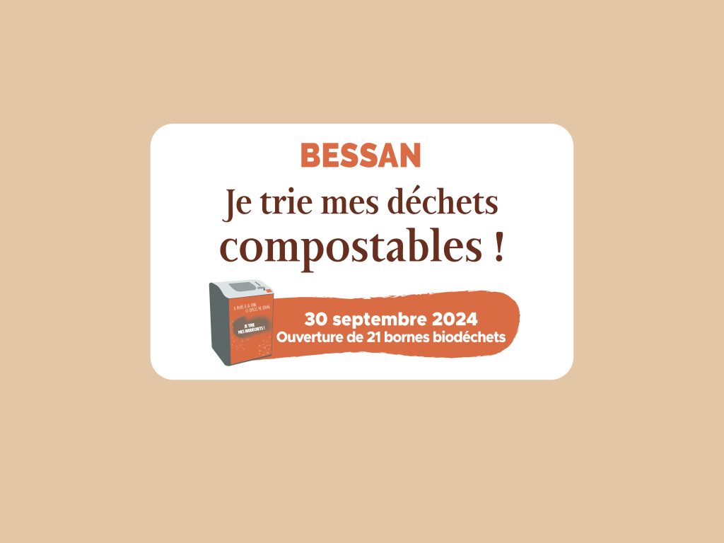 Bessan : 21 nouvelles bornes biodéchets