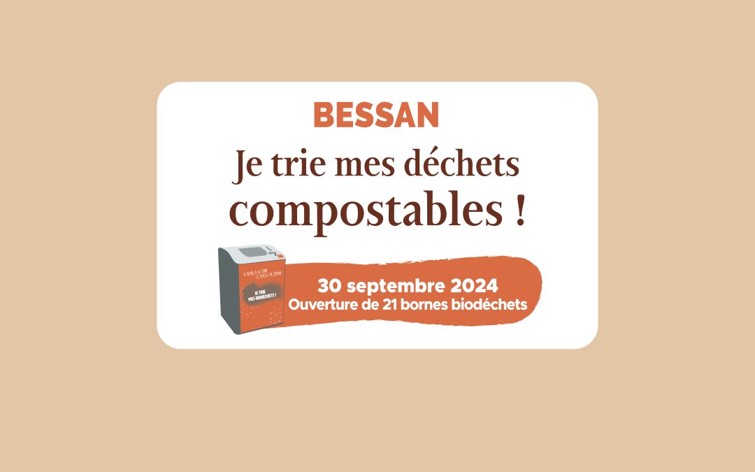 Bessan : 21 nouvelles bornes biodéchets