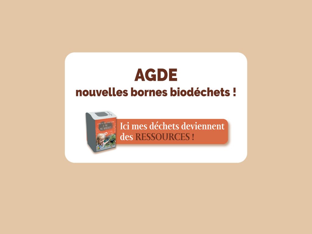 Agde : 2 nouvelles bornes biodéchets