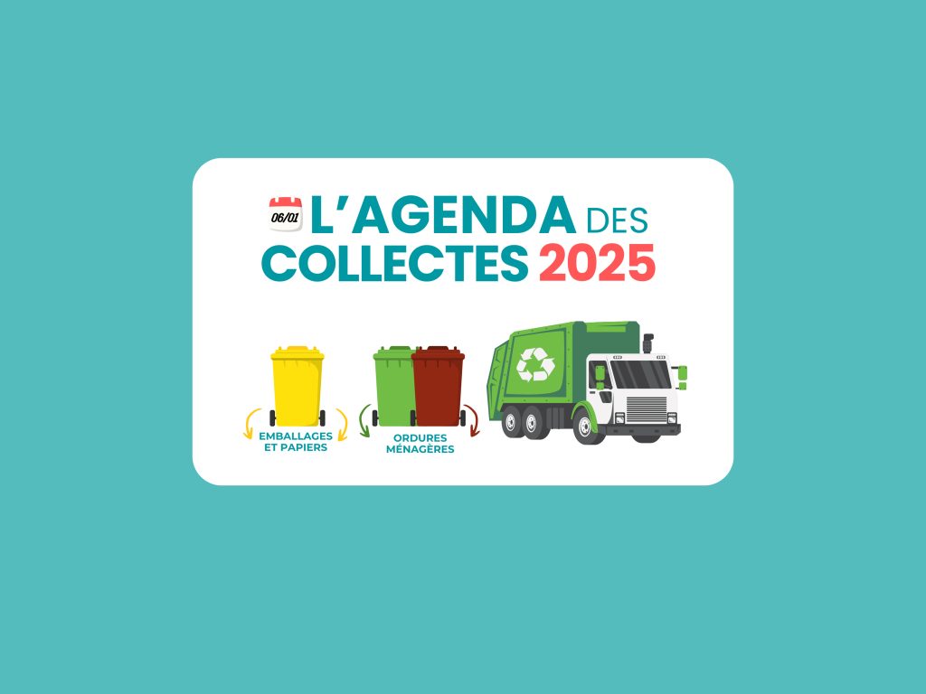 Nouvel agenda collecte 2025