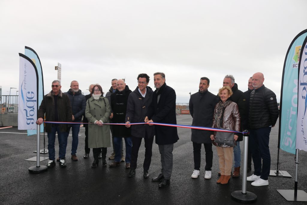 Agde - Les Moulières :  Inauguration d'une nouvelle déchèterie