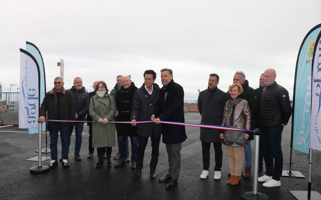 Agde – Les Moulières :  Inauguration d’une nouvelle déchèterie