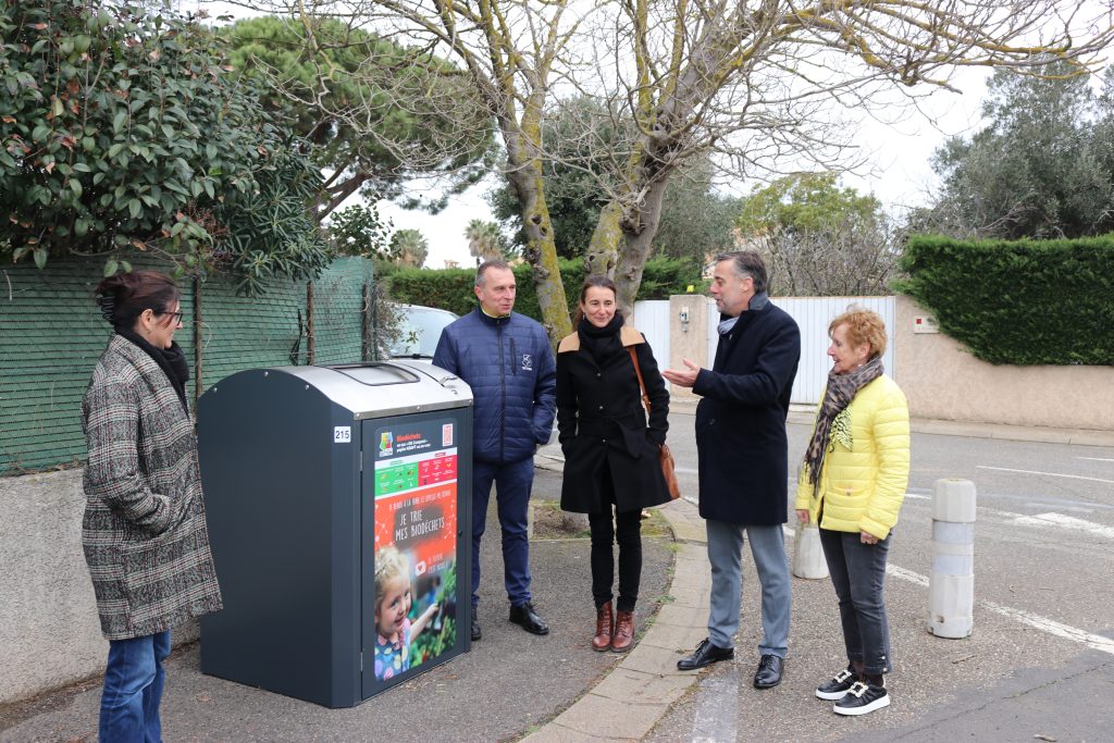 Agde : Retour sur l’inauguration de la nouvelle borne biodéchets