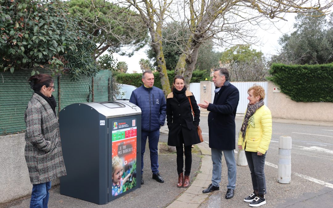 Agde : Retour sur l’inauguration de la nouvelle borne biodéchets